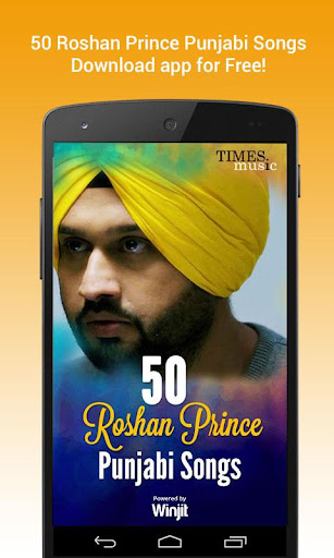Android application 50 Roshan Prince Punjabi Songs screenshort