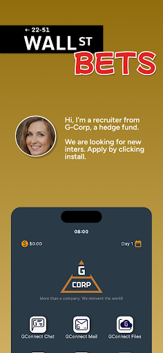 Android application Wall Street Bets: The Game screenshort