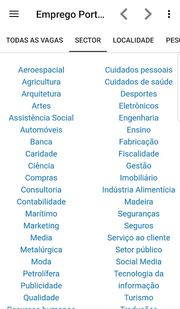 Screenshot 12 Emprego Portugal android