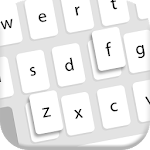 Flat White - Keyboard Theme Apk