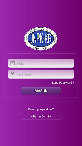 Android application P2KS Jawa Timur screenshort