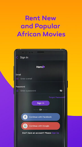 Android application Homi screenshort