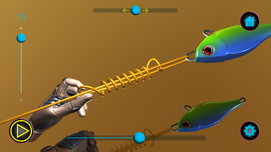 Рыболовные узлы 3D - PE Screenshot