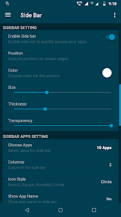 Edge Side Bar - App Shortcuts Screenshot