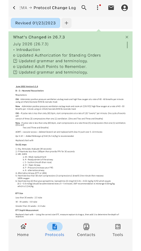 Wilson EMA Protocols Screenshot 4