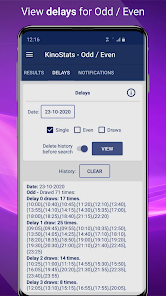 Screenshot 4 KinoStats - OPAP's Keno Stats android
