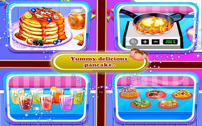 Sweet Pancake Maker - Breakfast Food Cooking Game