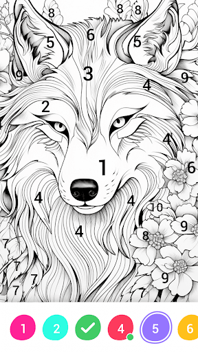 Screenshot of No.Paint: Relaxing Coloring