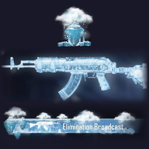 Visual Pub Gun Weapon Skin M762 Glacier