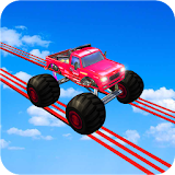Monster Truck Drive On Impossible Track icon