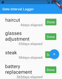 Date Interval Logger
