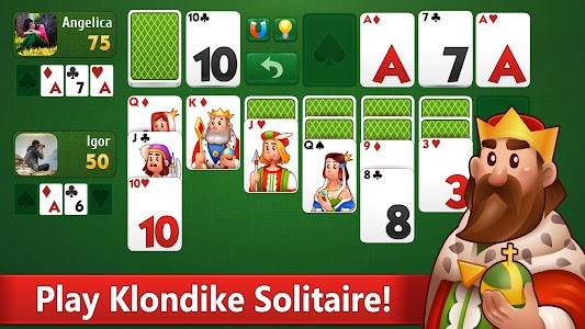 Klondike Solitaire card game Unknown