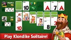 screenshot of Klondike Solitaire card game
