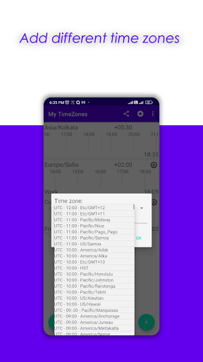My TimeZones Screen 3