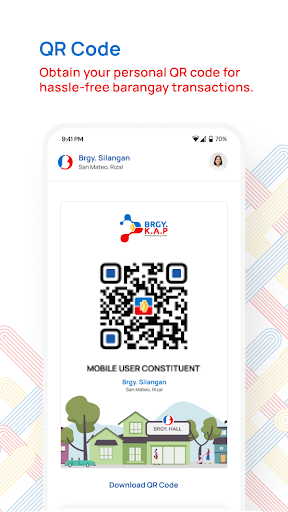 Android application Barangay K.A.P screenshort