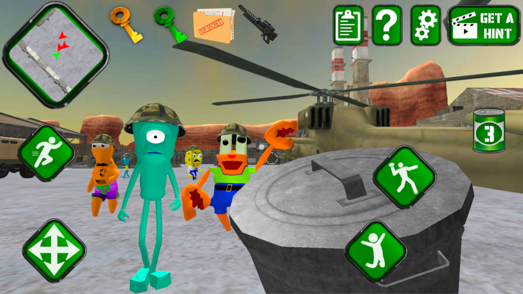 Sponge Area 51. Neighbor Alien Images 6