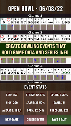 BowlSK - Bowling Score Keeperのおすすめ画像3