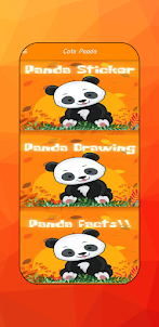 Panda Drawings & Cute Stickers