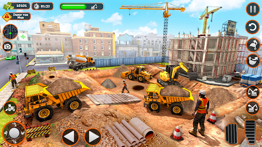 Captura de Pantalla 3 Construction Dump Truck Sim android