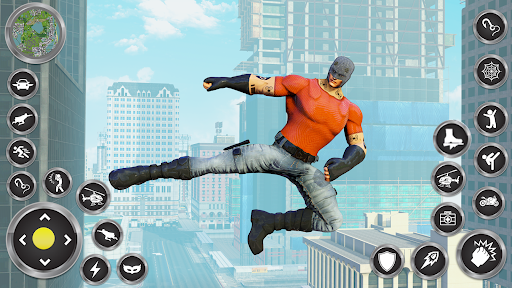 Android application Open World Fighting Hero Game screenshort