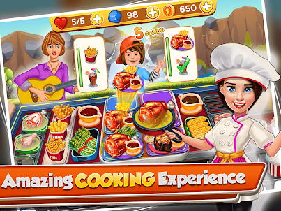 Crazy Cooking Crush Chef Game
