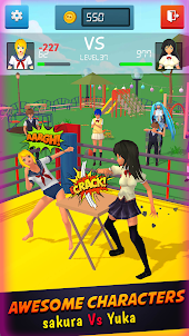 Slap Queen High School Sakura