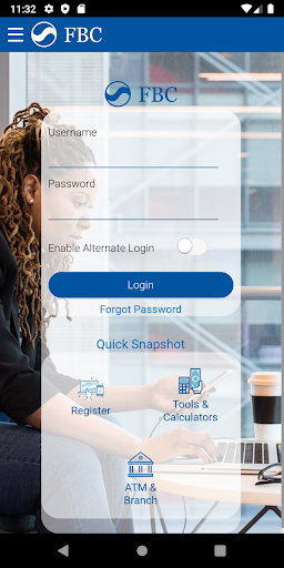 FBC Internet Banking Screen 2
