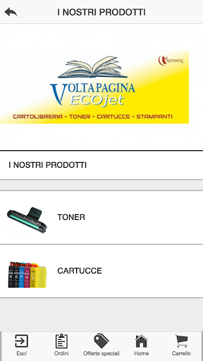 Voltapagina Ecojet Screen 3