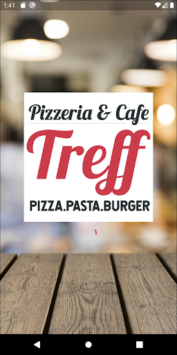 Android application Pizzeria Treff screenshort