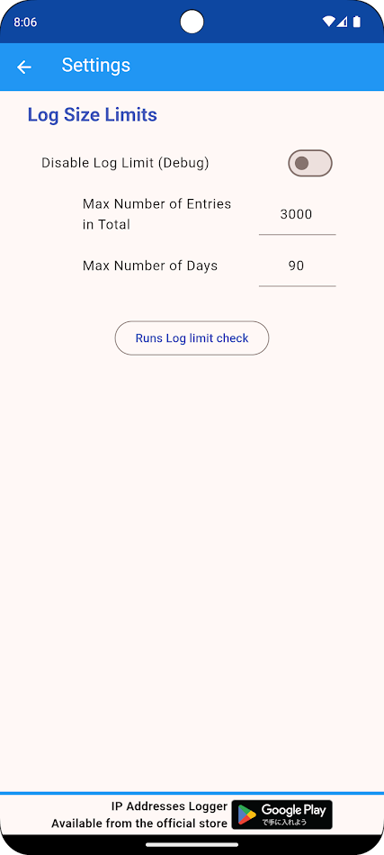 #4. IP Address Logger (Android) Ved: kii_memo_jp