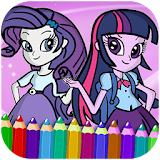 Pony Coloring Game icon