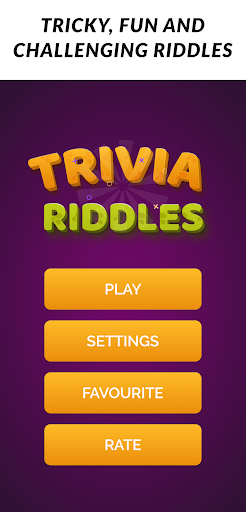 Screenshot of TRIVIA Riddles: Word Quiz Game