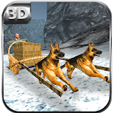 Uphill Dog Sledding Transport icon