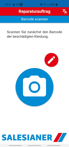 Android application SALESIANER Service screenshort