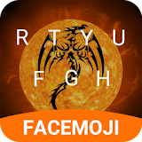 Flaming Totem Emoji Keyboard Theme for GOT 7 icon