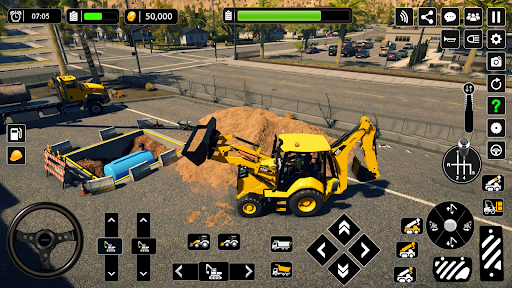 Snow Offroad Construction Game