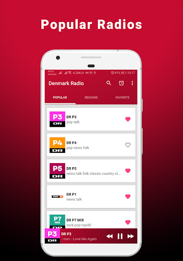 Android application Denmark Radio - Online FM screenshort