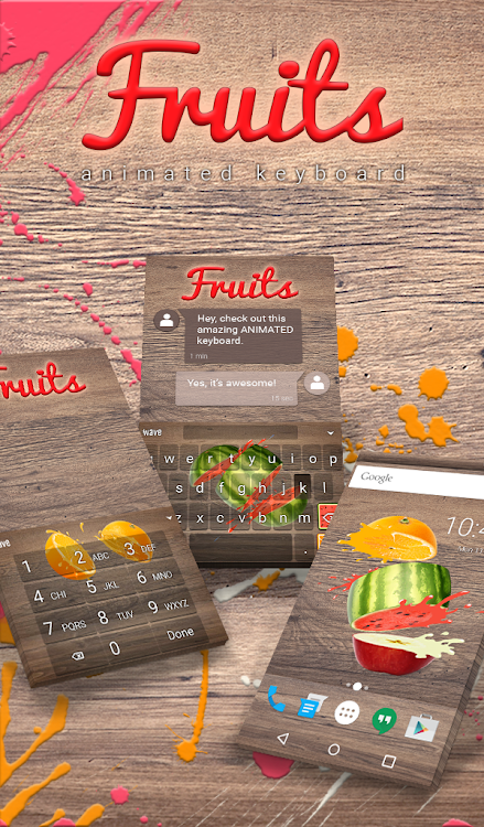Fruits Animated Keyboard - 5.10.54 - (Android)