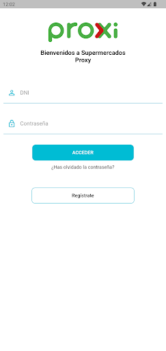 Android application Supermercados Proxi screenshort