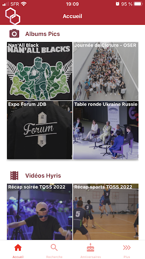Android application LinkCS screenshort