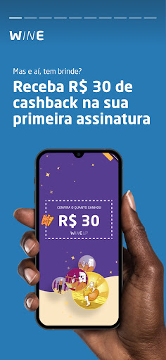 Android application Wine: Loja e Clube de Vinhos screenshort