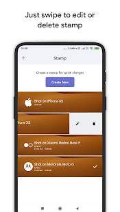 ShotOn - Photo Stamping app Screenshot