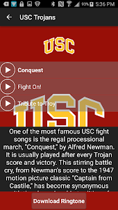 USC TROJANS - OFFICIAL TONES