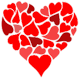 ASCII HEARTS:Send ASCII Hearts styles for free دانلود در ویندوز