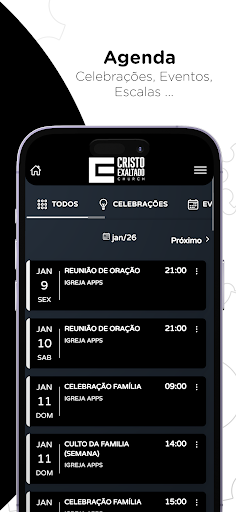 Cristo Exaltado Church App