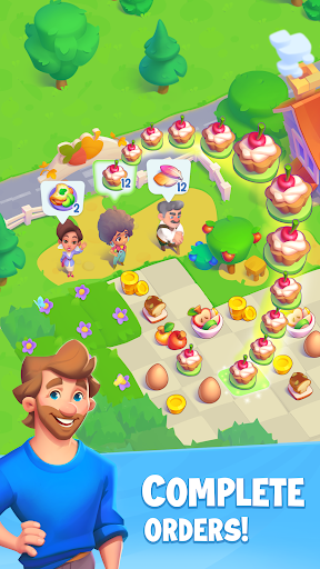 Android application Merge Hearts screenshort