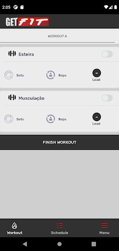 Get Fit Screen 2