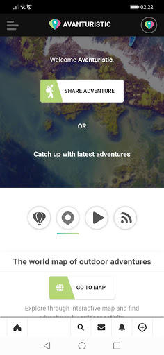 Android application Avanturistic screenshort