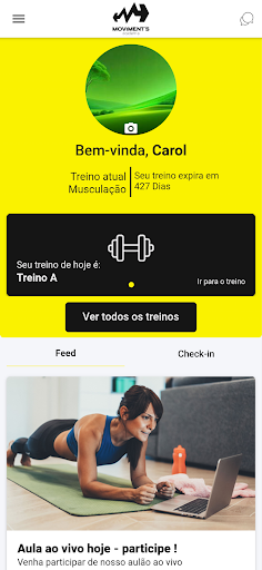 Android application MOVI Consultoria screenshort