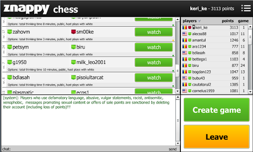 Chess Znappy Screen 3